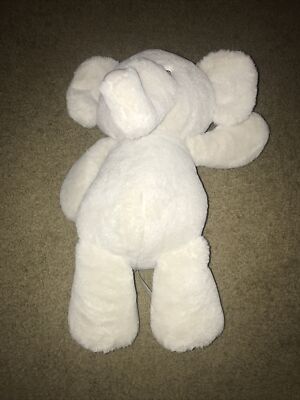 Plush Cuddle Grey Elephant Rattle Toy Infant Kelly Baby 18” Crinkle ...