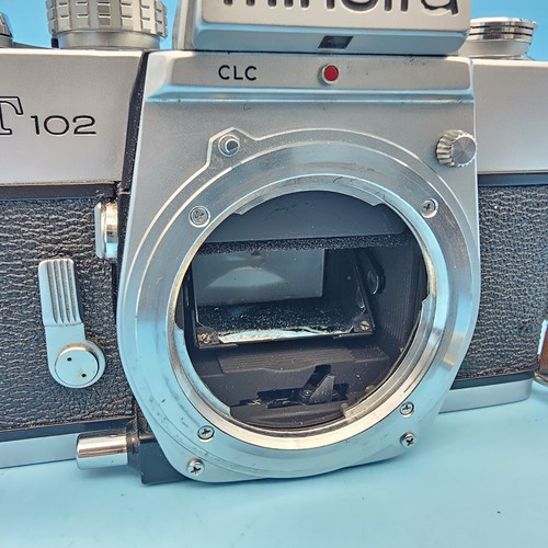 Minolta SRT-102 Camera Body w/ Cap and Strap - Excellent Condition - Picture 8 of 11