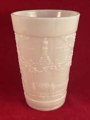 EAPG Westmoreland 1904 St. Louis World's Fair Souvenir Milk Glass/Tumbler |  eBay