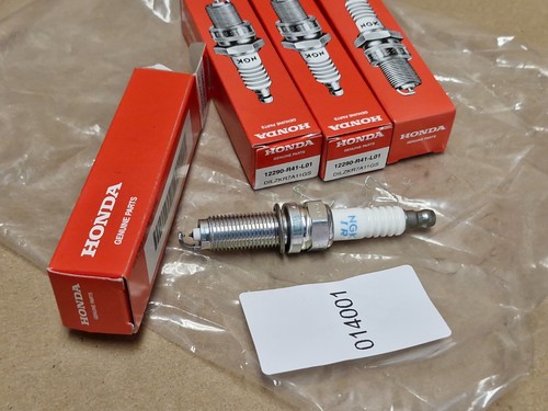Honda Pilot Spark Plug X4 3.5 AWD 2008-on DILZKR7A11GS 12290R41L01 Genuine NEW - Picture 2 of 7