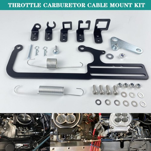 304147 Throttle Carburetor Cable Mount Set Fit For GM 700R4 Transmissions - Picture 14 of 18