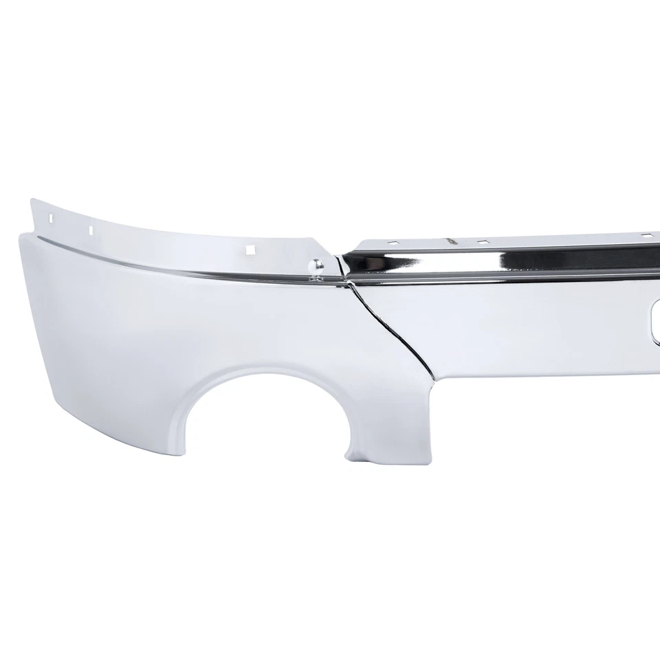 Chrome Front Bumper w/ Fog Light Holes for 2007-2013 GMC Sierra 1500 2500 3500HD - Изображение 2 из 4