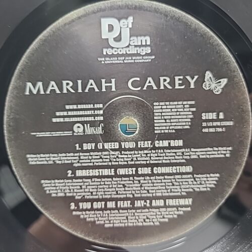 Mariah Carey - Boy (I Need You)/Irresistible/You Got Me 12" Vinyl 2002 VERY GOOD - Picture 2 of 5