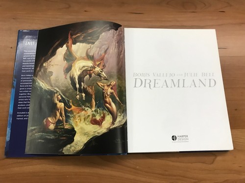 2014 Dreamland by Boris Vallejo & Julie Bell 1st Printing Hardcover Book - Picture 7 of 8