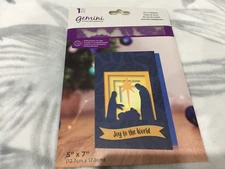 Crafter's Companion Gemini 5 x 7 Embossing Folder - Holly Berries NEW 726730 C80