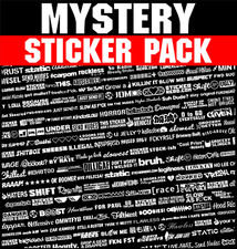 7pc Jdm Decal Bomb Sticker Pack Lot - Drift Euro Kdm Lowered Vinyl Car Stickers