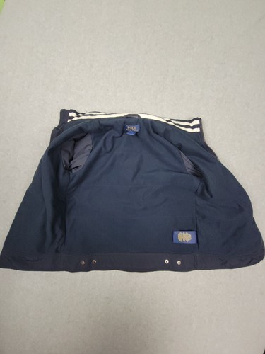 Polo Ralph Lauren Jacket Kids Size 5 Blue Small Red Pony Logo Hooded Full Zip - Picture 8 of 9