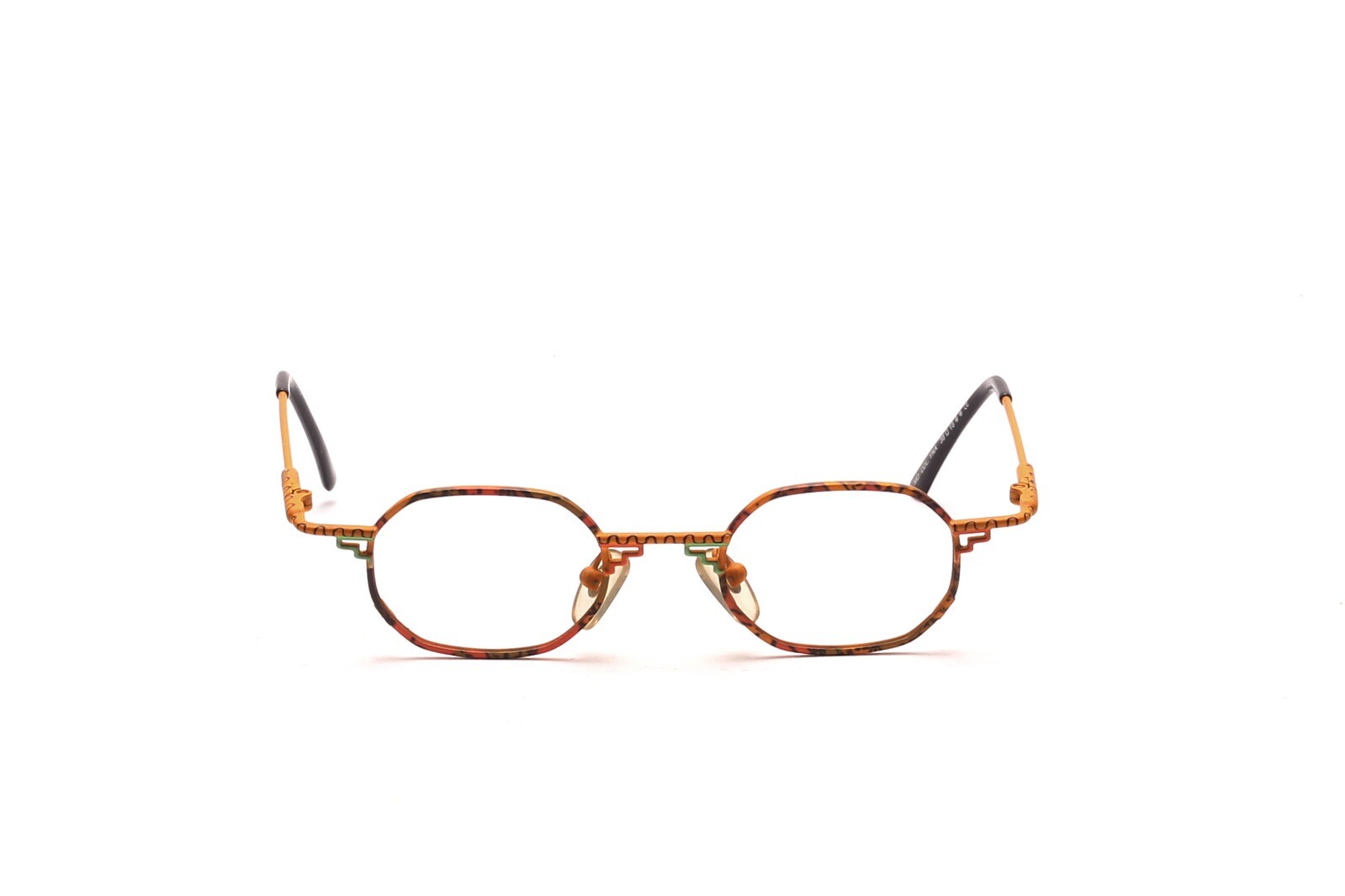 Киндербрилле Фассунг овальное металлическое Mdchen Jungen Bunt Gelb Flex 38 - 18 мм C3 4490₽