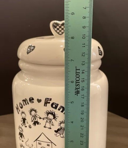 EUC Ceramic “Home Family” Cookie Jar Children of the Inner Light Marci Enesco - Picture 11 of 11