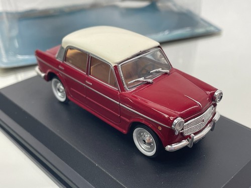STARLINE MODELS FIAT 1200 GRANLUCE 1957 -RED+WHITE 1:43- GOOD CONDITION - Picture 4 of 4