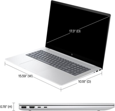 HP Envy 17 Laptop Intel Core Ultra 7 Touchscreen 2TB SSD 32GB 17t