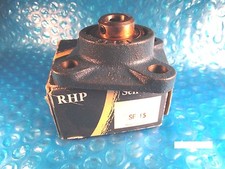 RHP SF15, Ball Bearing Flange Unit, Insert=1017-15G