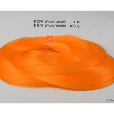 Dollmore OOAK BJD rooting hair Heat Resistant Hair F3 Orange : 100g