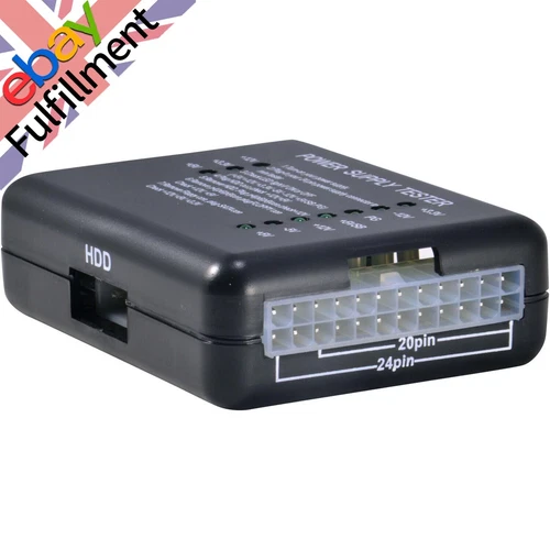 ATX Power Supply Tester LED 20/24 Pin For PSU ATX SATA HDD Tester Checker For PC