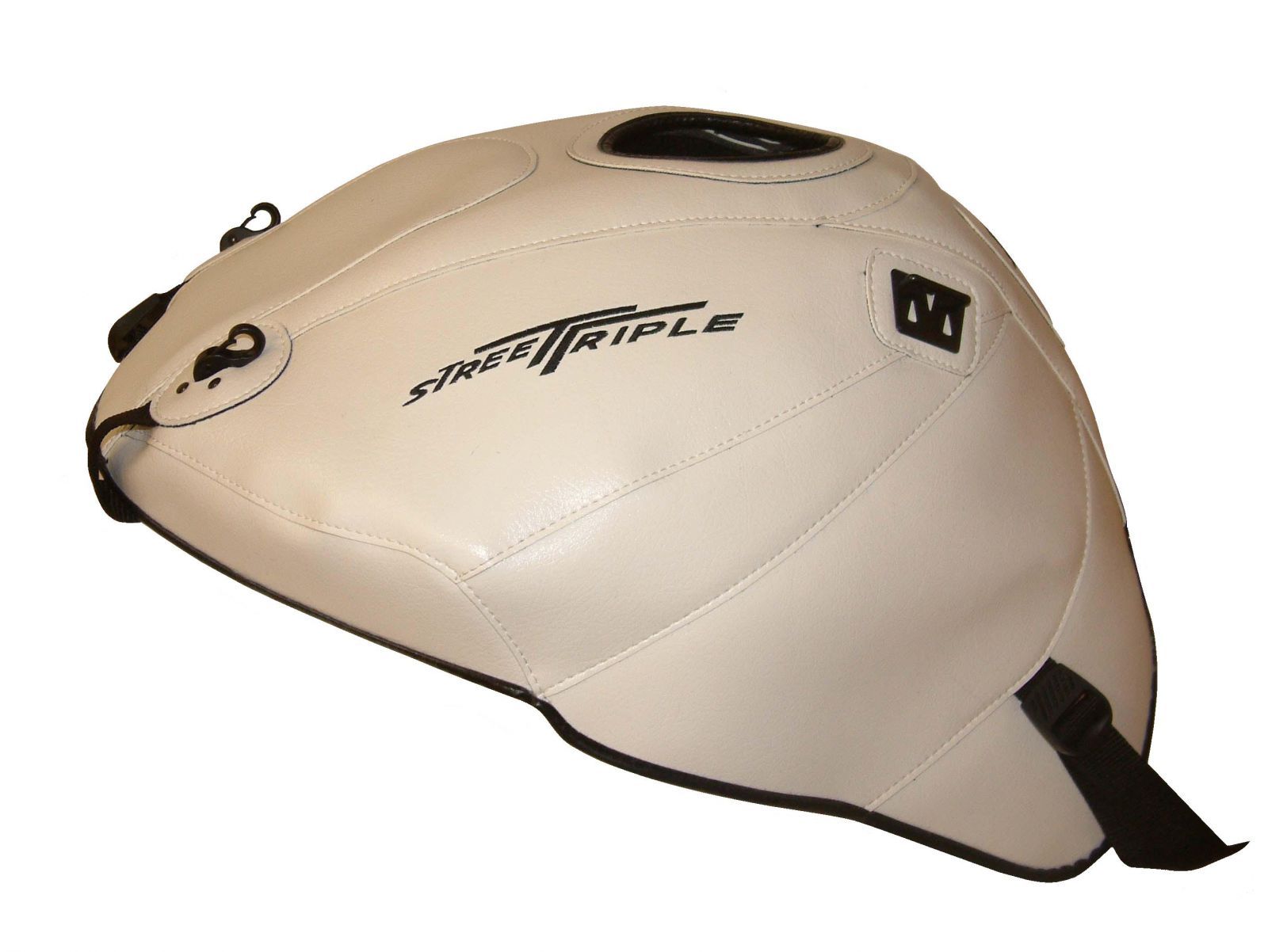 Accessoire moto Triumph Street Triple 675 pour balade et route blanc