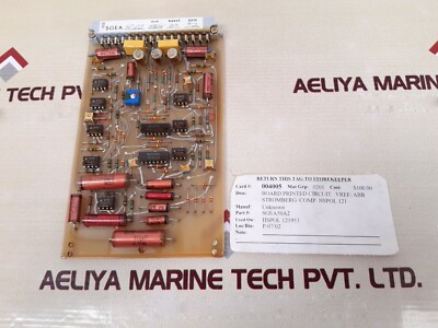Stromberg sgea 50a2 pcb card 5760069-1b New