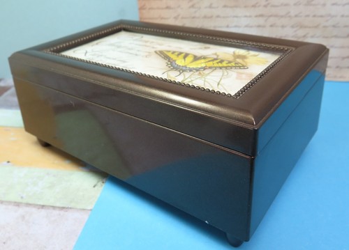 Carson Dance Sing Live Fascination Waltz Jane Shasky 6" Keepsake Music Box - Picture 3 of 7