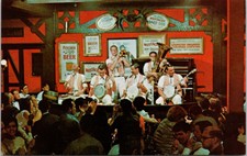 Bigote Stompers Banjo Banda Bigote de Tu Padre Músico Postal Sin Usar F80