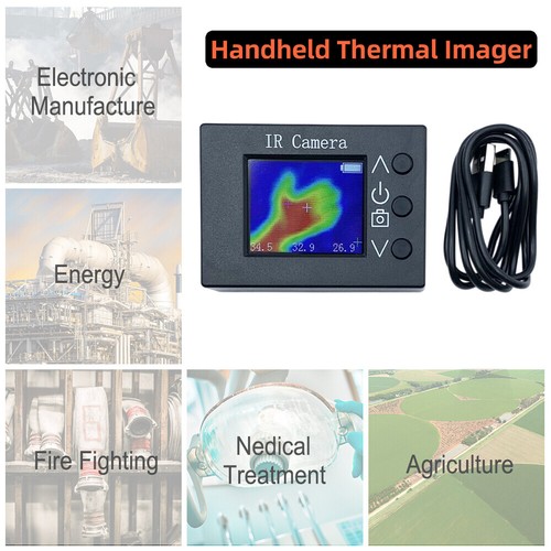 Infrarot Wärmebildkamera 32x24 Industrie Digitale Temperatur Sersor Kamera1.8'' - Bild 2 von 16