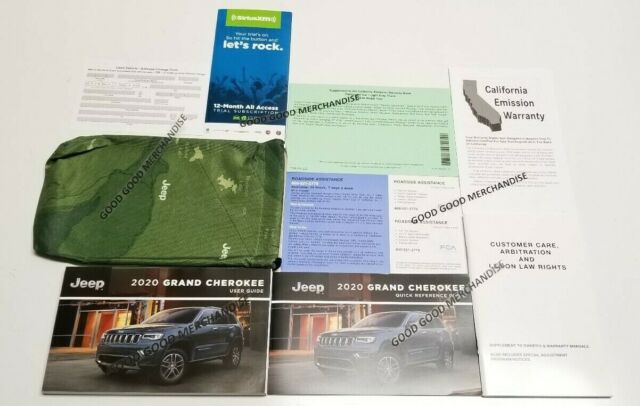 2020 JEEP GRAND CHEROKEE OWNERS MANUAL TRAIL TRACK HAWK LIMTED SUMMIT LAREDO SRT eBay