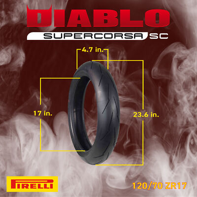 Pirelli Diablo Supercorsa V3 Front 120/70-17 & Rear 200/55