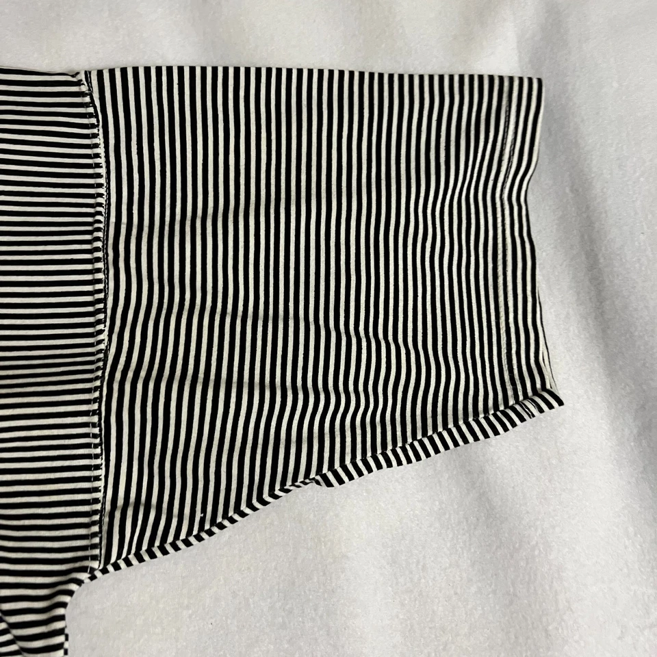 Camiseta De Colección Robert Bruce Para Hombre Talla 2XL Negra Blanca Rayas R B Marina Club Foto 2 de 4