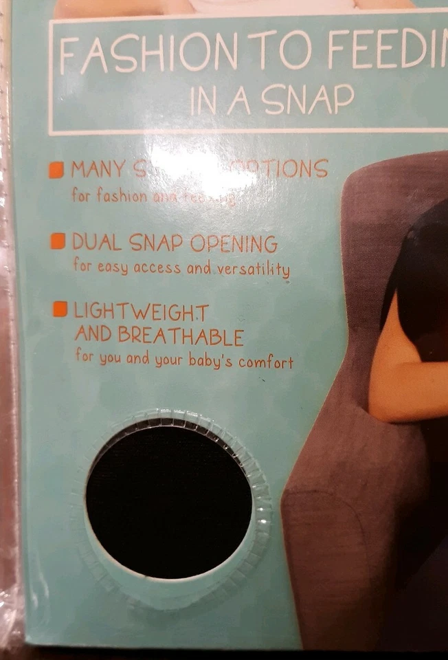  Bufanda de enfermería Leachco The Duo Infinity - negra *Leer detalles* Foto 2 de 4