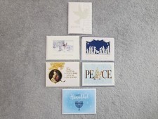Christmas Cards With Envelopes, Assorted Religious Theme, QTY: 6  2 