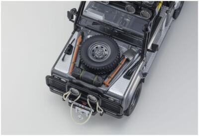 価格変更1/18 京商 ディフェンダー ムービーエディション トゥームレイダー Kyosho 1 18 Land Rover Defender Movie Edition Tomb Raider