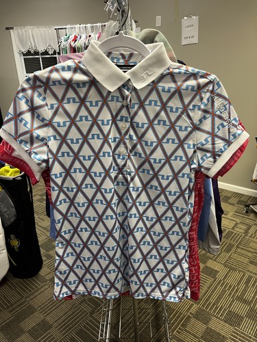 NWT WOMEN'S J. LINDEBERG TOUR TECH POLO, SIZE: S, COLOR: LITTLE BOY BLUE-C322