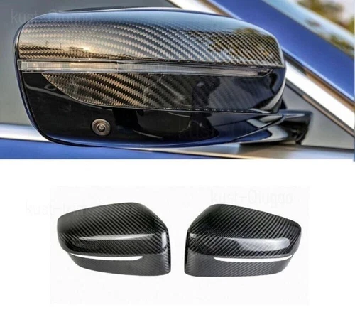For BMW G30 G32 G38 G11 G12 2017-2022 Dry Carbon Fiber Side Mirror Cover Caps