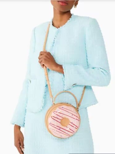 Neu mit Etikett Kate Spade Kaffeepause 3D Donut Umhängetasche - Bild 2 von 9