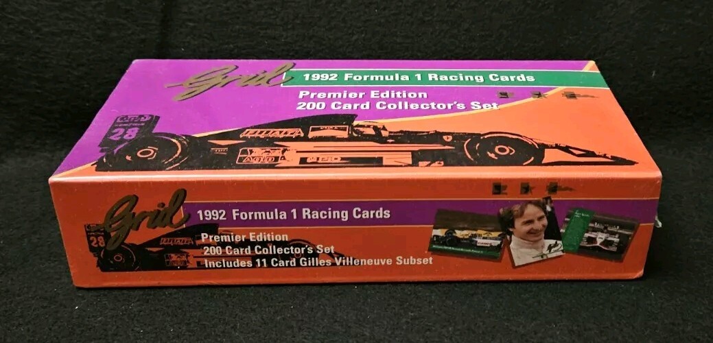 Grid 1992 Formula 1 Racing Cards 200枚セット Grid 1992 Formula 1 Racing Cards - Premier Edition 200 Card