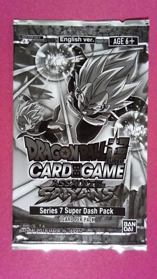 Dragon Ball Super CCG Assault of the Saiyans Series 7 Super Dash Pack  Sealed