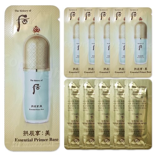 The history of Whoo Gongjinhyang:Mi Essential Primer Base 1ml x 20pcs (20ml) New - Picture 6 of 12
