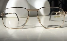 Vintage ZEISS Aviator Eyeglasses Made in Germany 5922 4100 140 58-18