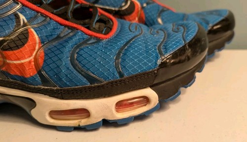 Nike Air Max Plus Time Capsule Taglia 10 Uomo Blu Rosa 2019 CT1618-400 - Foto 23 di 24