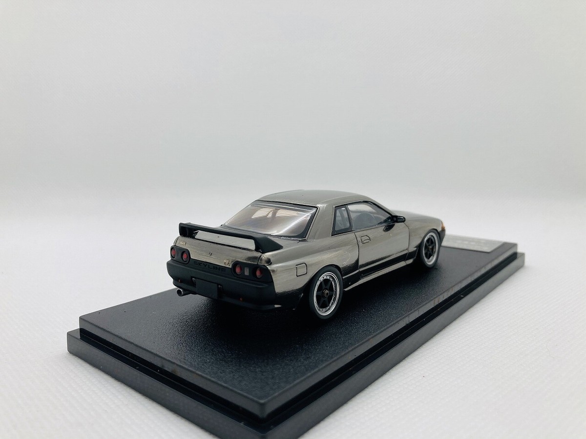 ミニカー hpi-racing 1/43 SKYLINE GT-R Black 1:43 hpi-Racing NISSAN SKYLINE GT-R R32 Black Metal Polish Model
