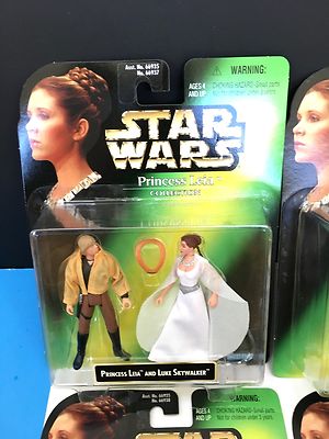 STAR WARS PRINCESS LEIA COLLECTION COMPLETE SET OF 4 NEW!!! | eBay