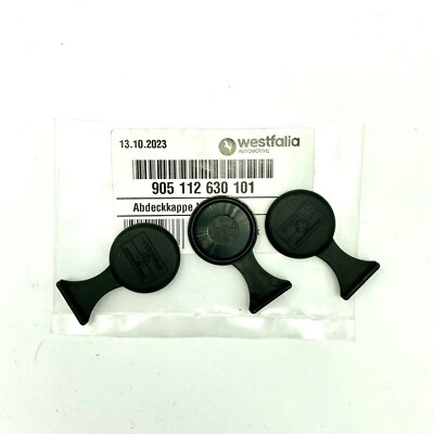 3x Westfalia Schloßkappe AHK Schloss Abdeckkappe Kappe Anhängerkupplung Deckel -