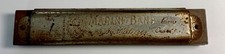 Vintage M Hohner Marine Band Harmonica Made in Germany