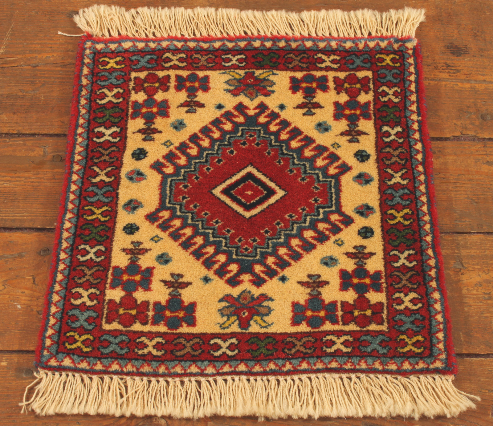 Tappeto Orientale Annodato a Mano Tappeto Tappeto Tappeto Persiano no. 4323 (40X 40) cm ab8439 Tappeto Orientale Annodato a Mano Tappeto Tappeto Tappeto Persiano no. 4323 (40X 40) cm ab8439