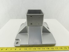 FlexLink XCFF 88X260 88mm Square Tube Floor Flange Mounting Socket