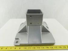 FlexLink XCFF 88X260 88mm Square Tube Floor Flange Mounting Socket