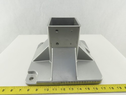 FlexLink XCFF 88X260 88mm Square Tube Floor Flange Mounting Socket
