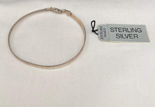 VTG SU Bracelet Sterling Silver Italy 7" 3.7 Grams - 第 1/7 張圖片