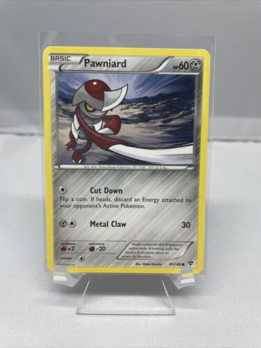 Pokémon TCG Pawniard XY 81/146 Regular Common - Afbeelding 1 van 2
