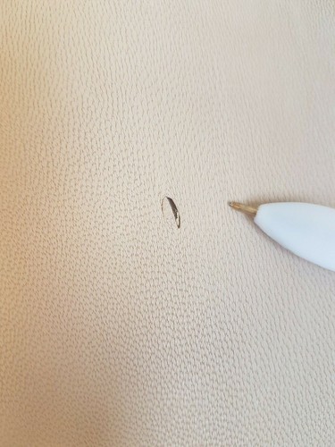 Cream Beige Veg Tan Natural Goat Lining Leather 0.8-1mm Thick Good Quality 27013 - Picture 3 of 7