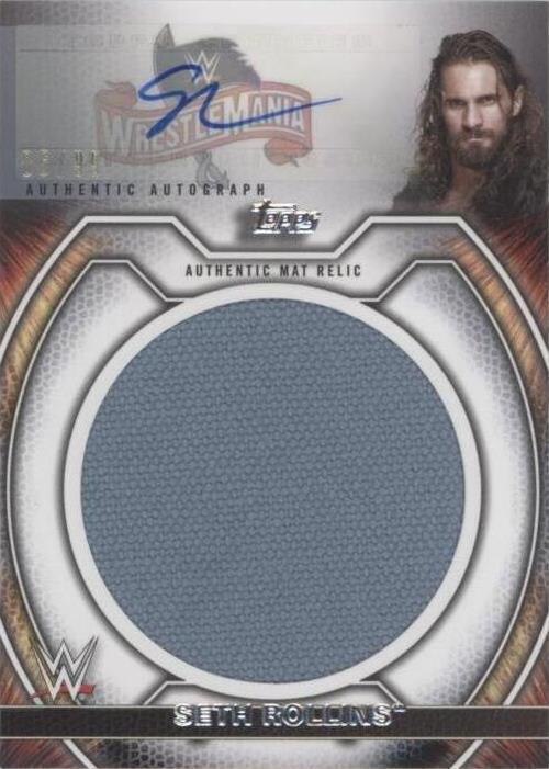 2021 Topps WWE Undisputed - Seth Rollins #M-SR - 1 of 1