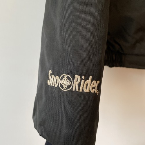VTG - Sno Rider Size Med 80's 90's Ski Snowmobile Racing Winter Jacket (JT-173) - Picture 3 of 10